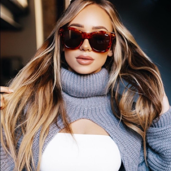 NEW! 1 left! RARE ! Quay ICY tortoise Sunnies - Picture 9 of 9